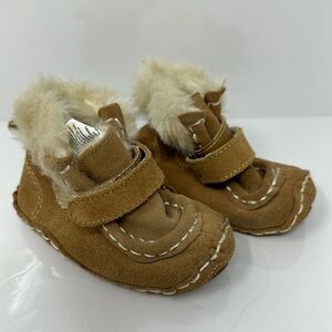 Baby leather boots sz 2